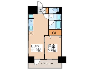 ソサエティ蔵前の物件間取画像